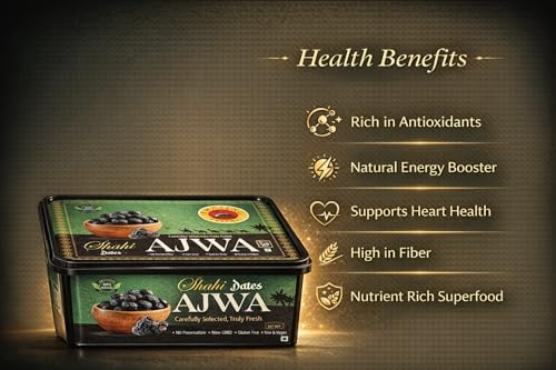 Image of Emazing Gourmet Shahi Dates | Naturally Sweet Rich Taste & Soft Texture | Premium Quality (Ajwa)