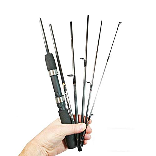 BKL1Travelmaster Travel Rod 6 Pieces 1.80 m Sectional Rod Fishing Rod 600