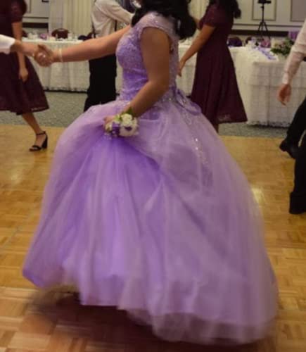 Image of QXMYOO Ball Gown Quinceanera Dresses Sweet 16 Prom Party Princess Dress for Teens