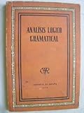  ANÁLISIS LÓGICO GRAMATICAL