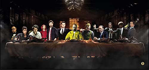 Criminal Last Supper poster street art moderne et tableau contemporain original