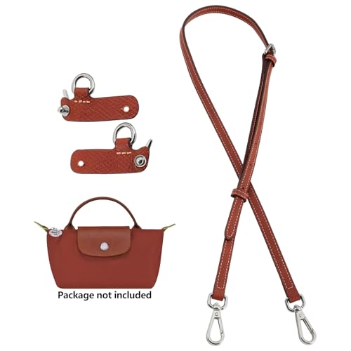 Image of Jiesinlov Leather Bag Shoulder Strap Replacement Crossbody Adjustable Conversion Kit Fit for Mini Pouch