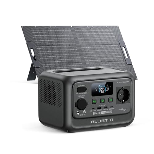 BLUETTI Générateur Solaire Elite 30 V2 avec Panneau Solaire 100W...