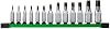 Socket Set Milwaukee 48-22-9532 1/4 and 3/8 Drive Bit Socket Set Size: 10.9 x 2.7 x 1.5 - 13 pcs, Black