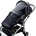 Sun Shade for Strollers (Long). Universal Adjustable SPF 30+ Sunshade with See Through. Your Baby Will See the World and Will Be Protected. by IntiMom