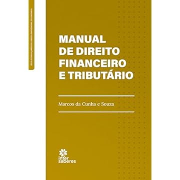 Capa do livro Manual de direito financeiro e tributário