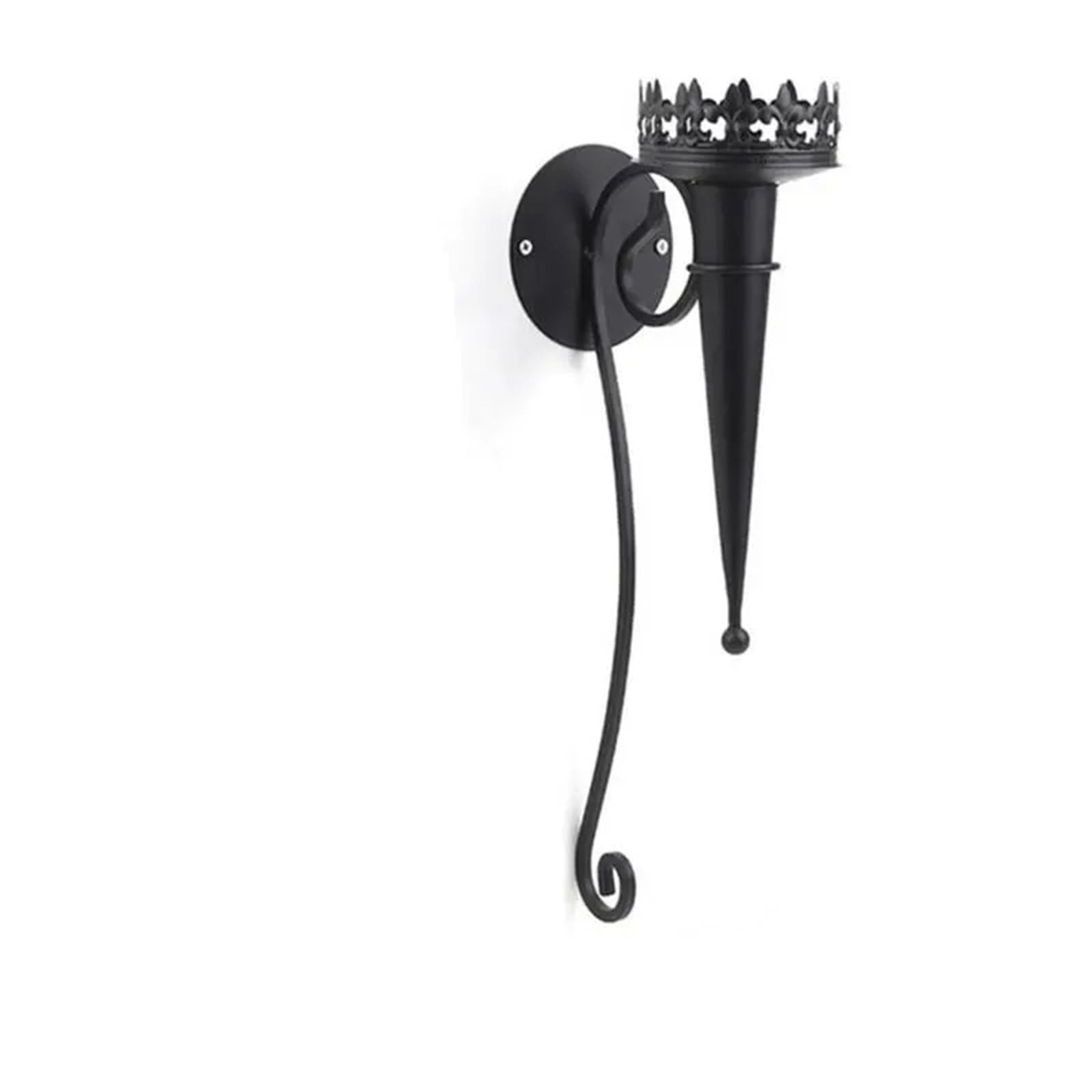 Wall Candle Sconce Holder Metal Wall Sconce Decorative Multifunctional Torch Style