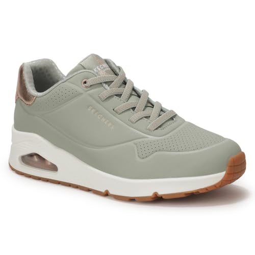 Image of Skechers Women Uno Shimmer Away Sneakers