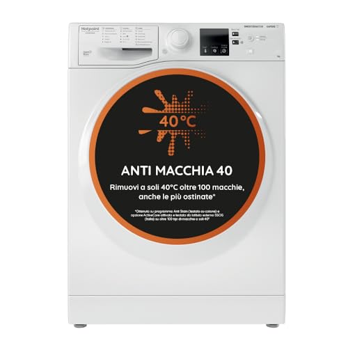 Hotpoint RSSF R327 IT LAVATRICE SLIM A CARICA FRONTALE, 7,0 KG, CLASSE D, 1200 GIRI/MIN