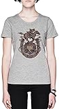 capzy steel ball run grigio donna maglietta dimensioni xs grey women's tee size xs