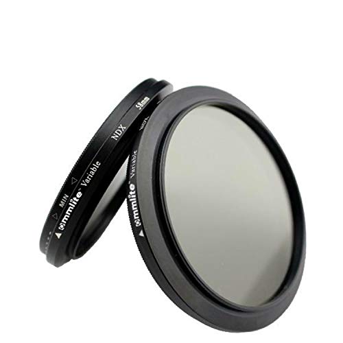 COMMLITE variabele ND filter grijsfilter - 55mm - ND2 tot ND400 traploos instelbaar