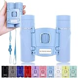 クロスロード 双眼鏡 シャーベット ブルー 青 コンサート ライブ 推し活 10倍 軽量 コンパクト 小さい ミニ スポーツ バードウォッチング 舞台 観戦 ストラップ 目当て 倍率 人気 ドーム スタジアム サッカー 野球 野鳥 初心者 かわいい 登山 ゴルフ オペラグラス 専用ケース付 ネックストラップ付