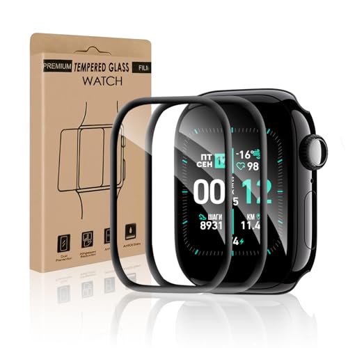 Bodyguard 2 Stück Schutzfolie für Panzerglas für Apple Watch Series 10 46mm, HD-Klar Anti-Öl Anti-Kratzer Apple Watch 46...