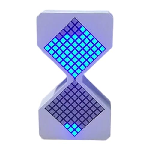 1-30 分砂時計卓上時計 128 LED ビーズとダイナミックフローキューブタイマー機能ガールボーイデジタルタイマー