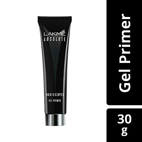 Image of Lakme Eyeconic Lash Curling Mascara, Black, 9ml And Lakme Absolute Under Cover Gel Face Primer, White, 30 g