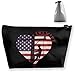 Produktbild Linewife US Flag Make Up Bag Toiletry Bag Travel Cosmetic Bags Pouch