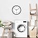 XFM Wall Clock Silent Wall Clocks Battery Operated 8 Inch Small Classic Analog Clock Modern Simple Decorative for Kitchen Office Bedroom Decor