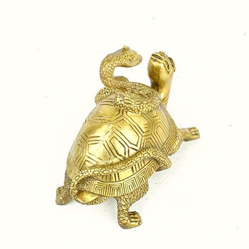 Exquisite Dragon Head Turtle Statue - Elegant Feng Shui Tortoise Figurine for Modern Home Decor and Office Serenity - Image 2