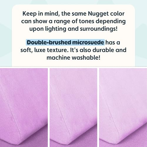 Image of Nugget - The Original Play Couch for Kids - Modular Foam Children's Sofa for Playroom, Imagination, & Creative Open Ended Play - Washable & Convertible Playroom Furniture, Moonshot