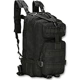 Satohom Militärischer Rucksack 25L Herren Damen Wasserdichte Small Taktische Wanderrucksack Molle Army Assault Trekkingrucksäcke Sport Daypack für Outdoor Klettern Wandern Reisen Berg