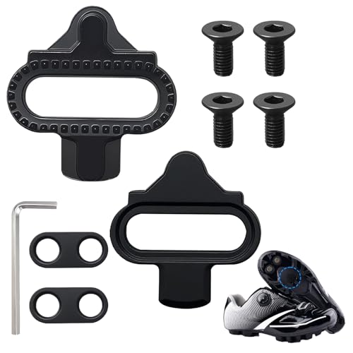 Amazon.co.uk Aihoom 2Pcs Mountain Bike Cleats Compatible with SPD SH51 Pedals - Non-Slip MTB Shoe Replacement Plates for Men & Women, Tool Included, Cycling Cleat Set #ad #ad