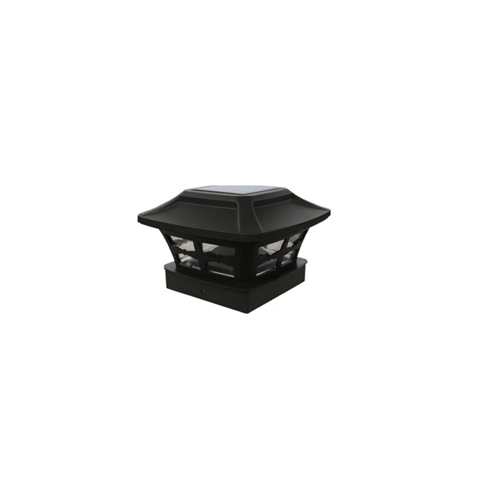 TRDEWR Solar Post Cap Lights 2 Lighting Modes LED Deck Fence for 4X4 Wooden Posts Garden Decoration Warm Efficiently Utilize Sunlight