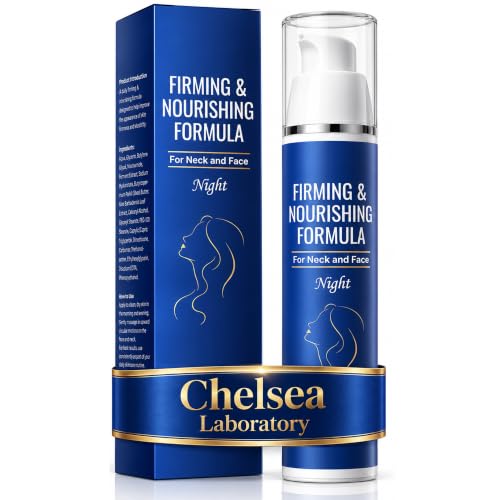 Chelsea Laboratory Firm and Restore Formula Night Cream: Firm and Restore Night Formula for Firmer, Smoother – Overnight Face Moisturizer with Marine Algae, Elderberry, Vitamin C &amp; Hyaluronic Acid