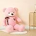 Imagen de YunNasi Oso Peluche Gigante Osito de Peluche Grande Teddy Bear de Felpa con Corazón e Cinta 80cm
