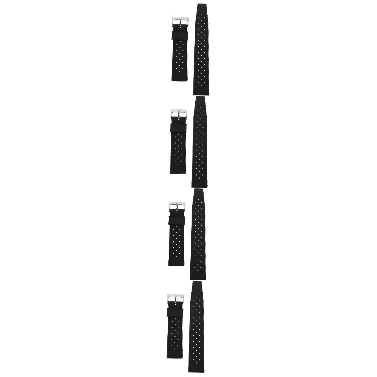 Gatuida Ser of 2 Universal Silicone Watch Smartwatch Strap Silicone Smart Bands Soft and