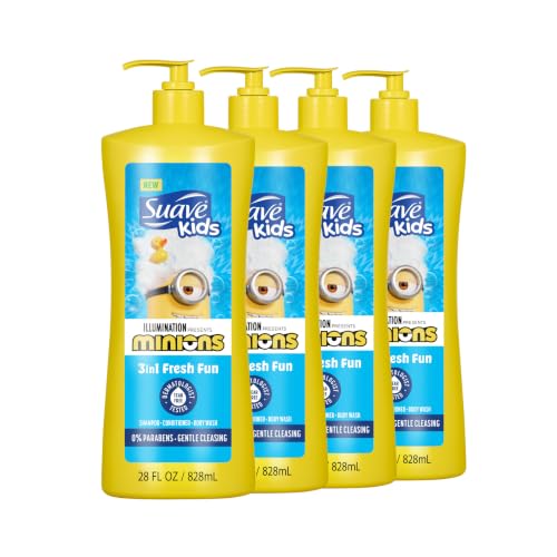 Suave Kids Minions 3in1 Shampoo Conditioner...