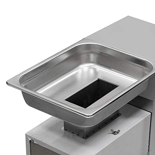 Zinnor Commercial Meat Slicer,1100LB/H 550W Stainless Steel Fresh Meat Cutter (2.5-25mm) Cutting Blade Electric Meat Cutting Machine for Restaurant - Thumbnail 7
