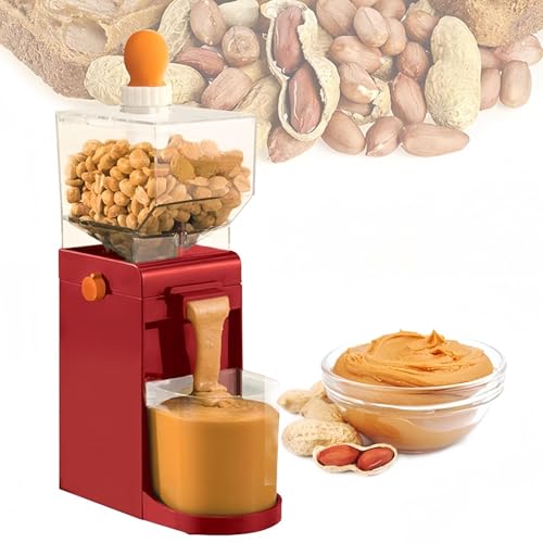 Comparison: Best Blender For Nut Butter 9 Peanut Butter Maker, 2025 New Electric Nut Butter Maker Machine, Electric Sesame Sauce Nut Grinder with Non-Slip Base Entry, Hourglass Inlet 110V-220V, Cashew Butter Machin for Home Kitchen (Brown)