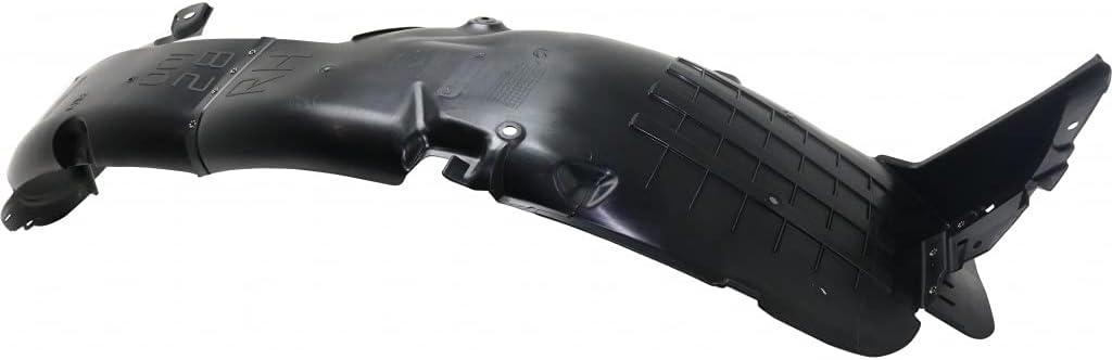 For Kia Soul 2017 2018 2019 Fender Liner Passenger Side | Front | Made of PP Plastic | CAPA Certified | Replacement For KI1249150, KI1249150C | 86812B2500