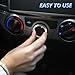 COOLHIYA 1set Rotary Air Conditioning Knob for Manual Control Knobs Car Modification Accessories for Stylish Interior