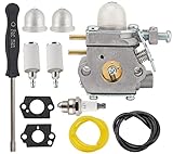 753-06190 Carburetor Compatible for Troy Bilt TB32EC TB22 TB22EC TB21EC TB42EC TB80EC TB2040XP WT973 WT1116 Carb for Murray M2510 M2500 RM2510 for Bolens BL110 BL160 BL425 Trimmer Weed Eater