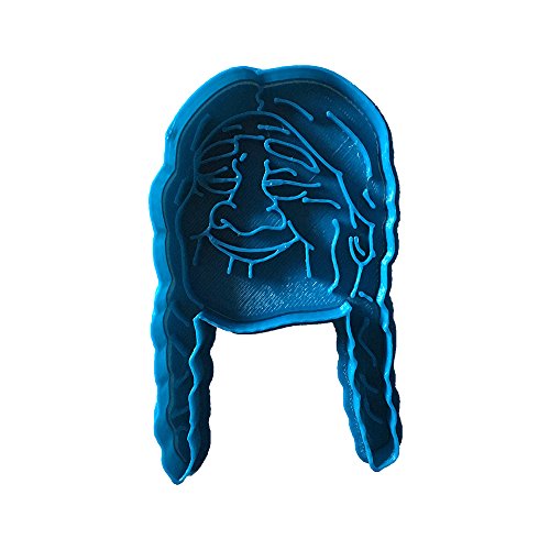 Cuticuter Coco Disney Pixar koekjesuitsteker, blauw 8 x 7 x 1,5 cm.