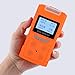 Automotive Exhaust Gas Analyzer, Portable 4-Gas Emissions Tester with H2S/O2/CO/EX Sensors for Vehicle Emission Testing
