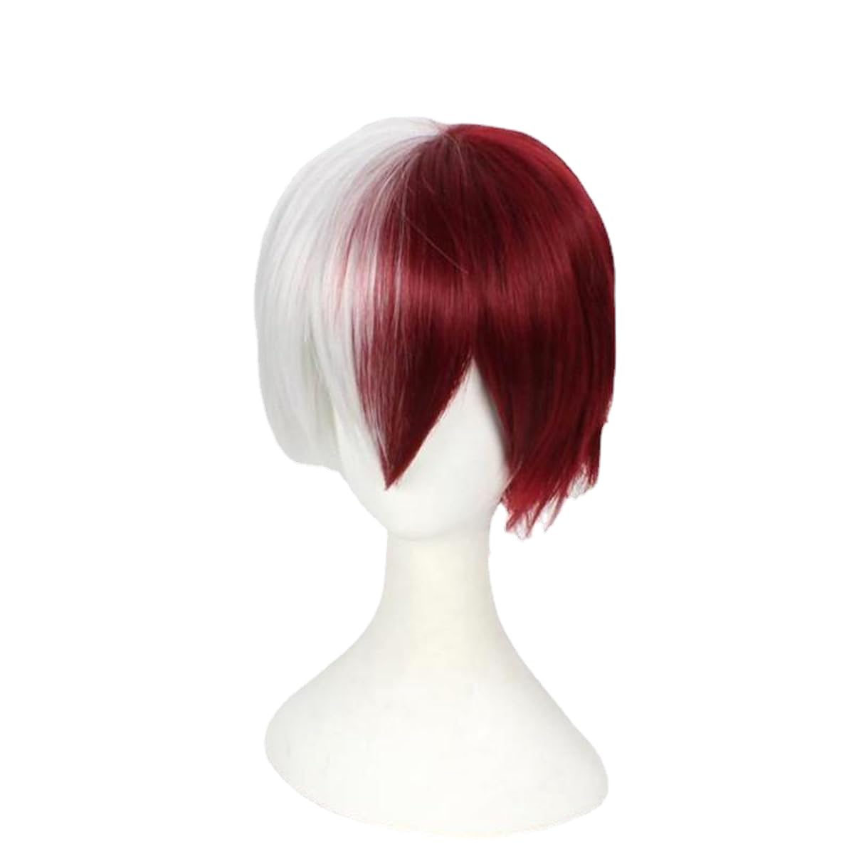 My Heros Academias Todorokis Shotos Anime Cosplay Wig Hair Costume Party Fancy Dress Wigs for Halloween Carnival Costume Party