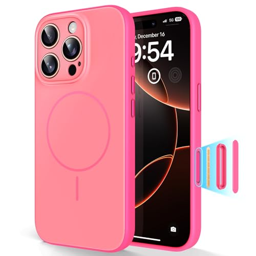 Coque iPhone 16 Pro silicone protectrice compatible MagSafe