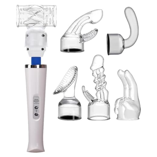 NUHUi 6X Massage Head Attachments Accessories Come with A Large Size Massager for Back