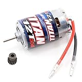 Traxxas Titan 12 Turn Brushed 550 Motor Bundle...