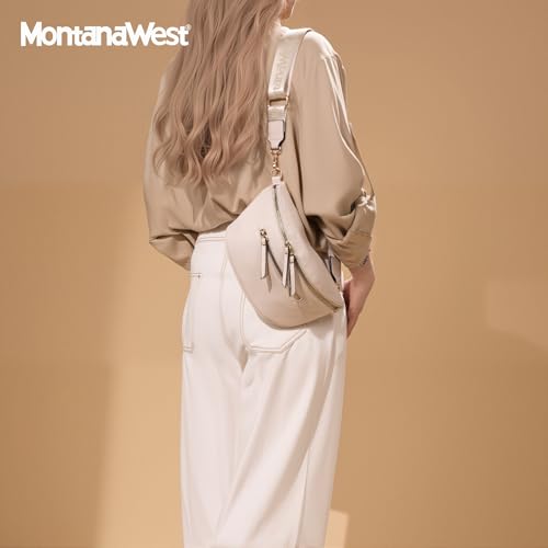 Image of Montana West Crossbody Bags for Women Bum Bag Sling Purse with Adjustable Strap