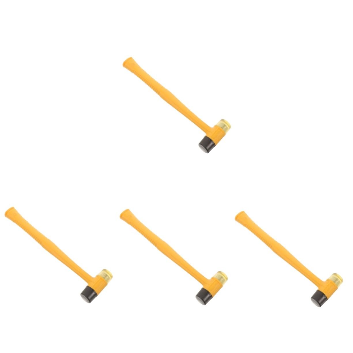 OSALADI Lot De 4 Marteaux Ronds En Plastique Pour Taraudage Léger Compacts Et Portables