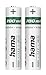 Produktbild Hama Akku Batterien AAA aufladbar, 2 Stück (mit hoher Kapazität, 700 mAh, 1,2 V, wiederaufladbar, geringe Selbstentladung, Akku AAA Micro, NiMH Akkus, für schnurlose Telefone, Fernbedienung etc.)