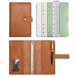  ACCESORIOS PRÁCTICOS--   Viene con 5 prácticos juegos de accesorios: papel cuadriculado de 160 páginas, 1 bolígrafo y 1 estuche con cremallera / tarjetero y 1 carpeta y 1 separador de índices, 1 marca de libro, estos artículos satisfará sus necesidades diarias y lo ayudará a ahorrar en todos los gastos adicionales, también se puede utilizar como un regalo íntimo y de alto grado para usted, su familia, un amigo o un compañero de trabajo.