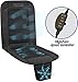 Sojoy Cooling Car Seat Cushion 12V Cooled Seat Covers for Cars with Fan Comfortable Breathable Cooled Seat Cover (Black)