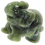 Decorazione da scrivania a forma di elefante: ampiamente utilizzata, la statuetta dell'elefante può essere utilizzata per decorare la scrivania, l'armadio, le camere da letto, gli uffici, gli studi e altri luoghi, statuetta di elefante in cristallo