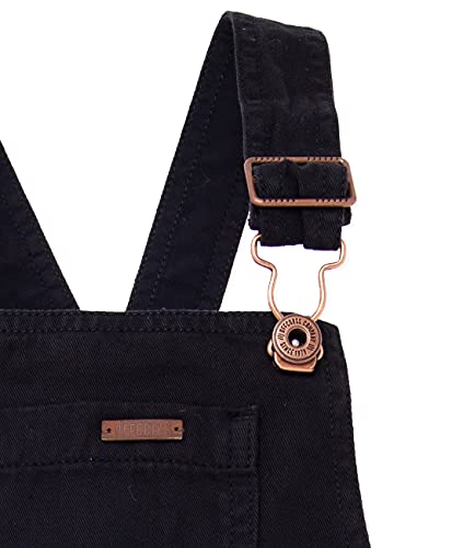 Offcorss Bib Overalls For Toddlers Boys Size 2 Years Adjustable Straps Slim Overol Black Niños | Kids Overall | Niños #TOP4