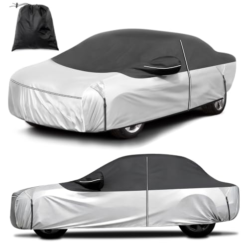 Image of Cartist Car Cover for Ford Mustang 1994-2026, for Chevy Camaro 2010-2027, All Weather Car Cover for Camaro Accessories, Waterproof, UV Rain Snow Protection