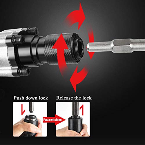 ZIRUIGONG 1200W 32J Elektrischer Bohrhammer, 3500U/min Abbruchhammer, handgehaltener Steinbohrer, Betonbrecher… – Bild 5